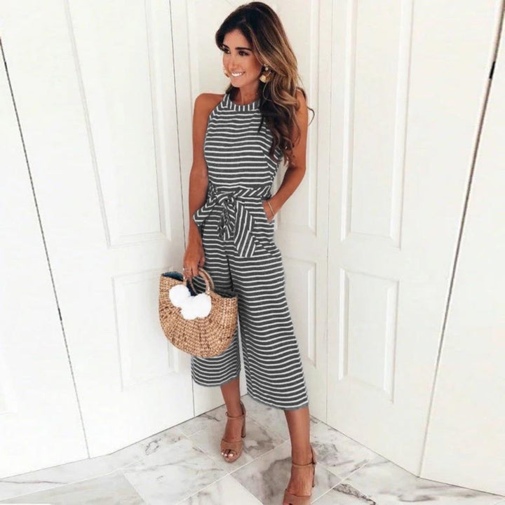 Stilla | Stribet Jumpsuit