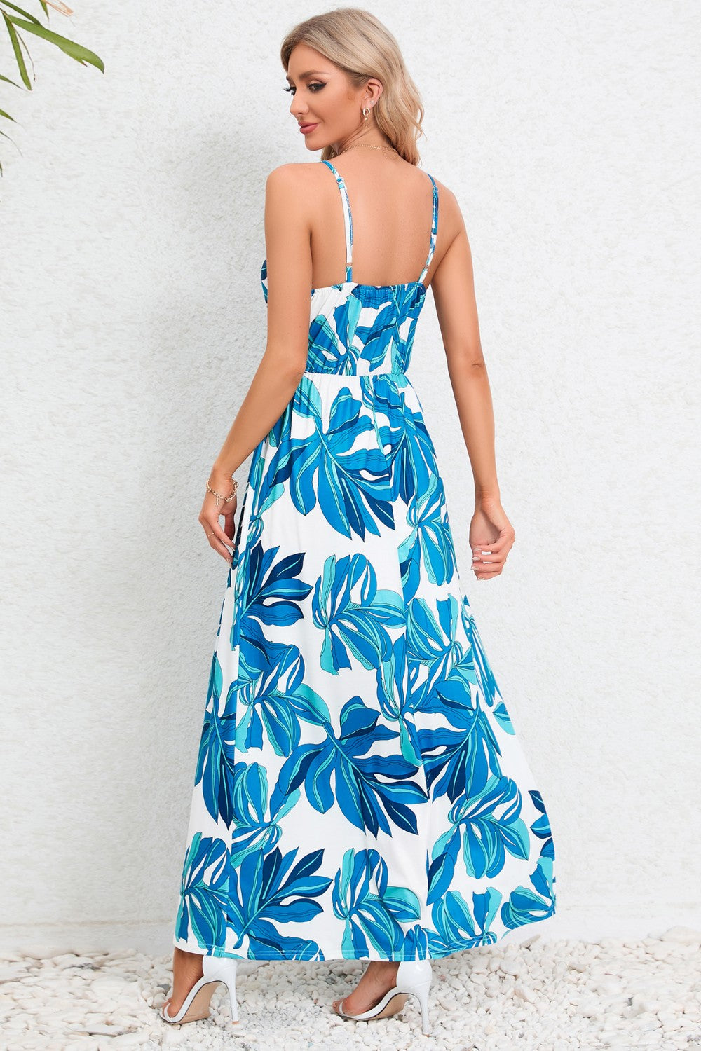 Stilla | Surplice Maxi Cami Kjole