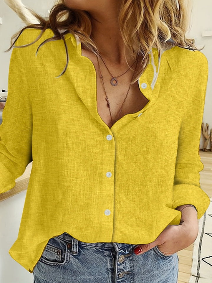 Stilla | Linned Dametop
