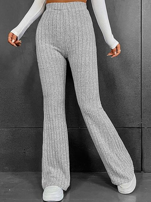 Stilla | Høj Talje Flare Bootcut Bukser