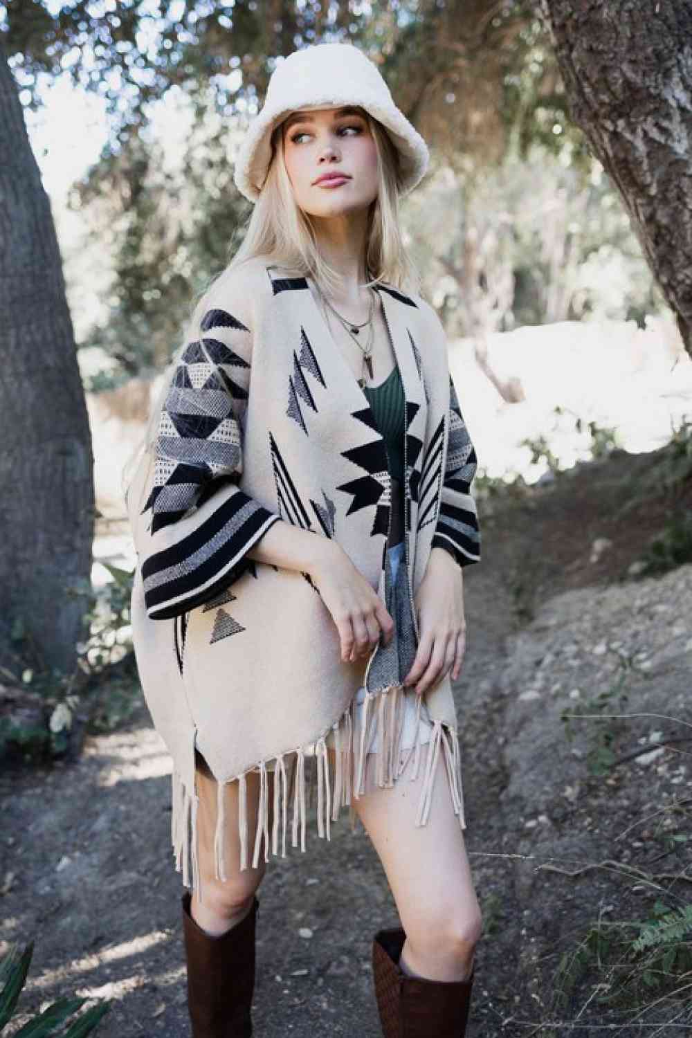 Stilla | Muir Woods Geometrisk Print Cardigan