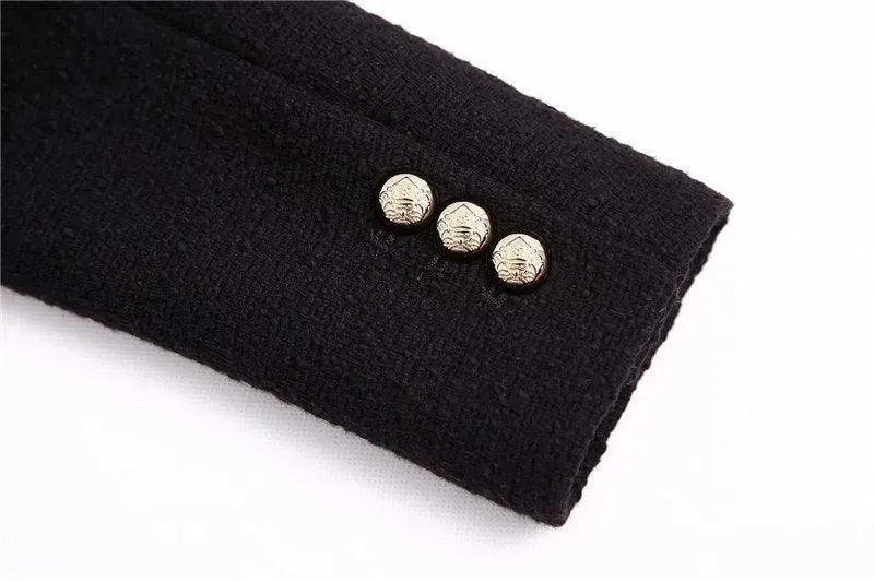 Stilla | Sort Blazer Dame - Formal-Business - Ensfarvet-Einfarvet