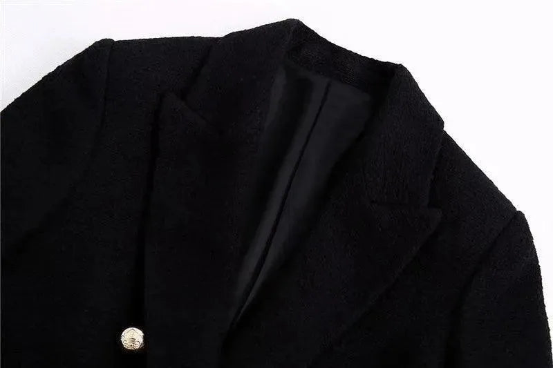 Stilla | Sort Blazer Dame - Formal-Business - Ensfarvet-Einfarvet