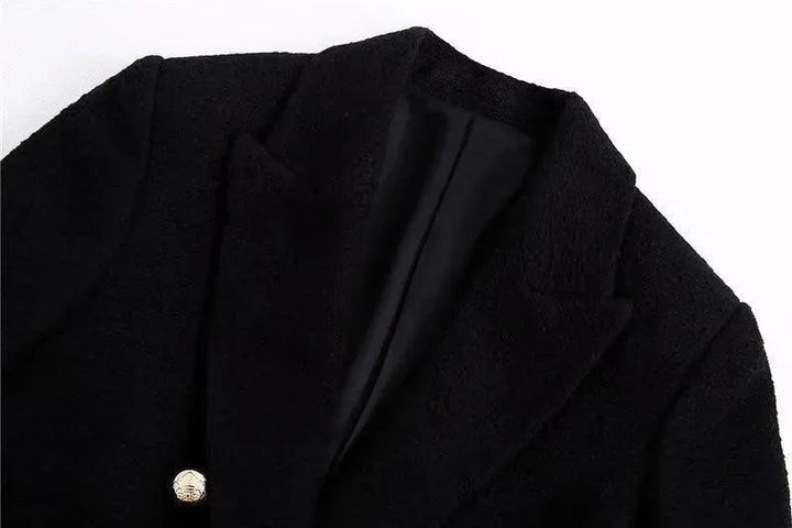 Stilla | Sort Blazer Dame - Formal-Business - Ensfarvet-Einfarvet
