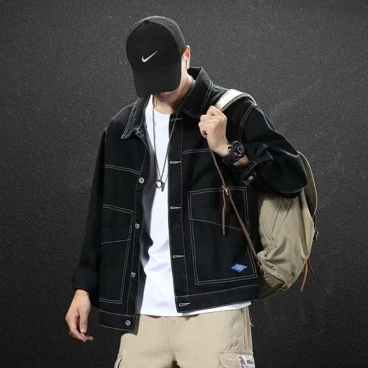 Stilla | Sorte Streetwear Jean Jakker