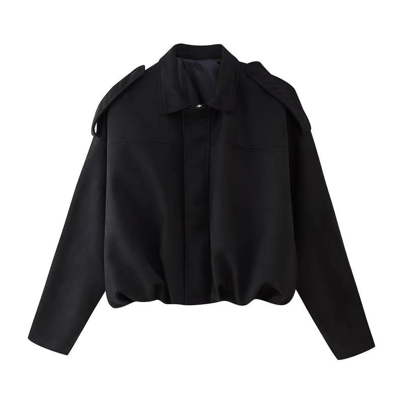 Stilla | Suede Bomberjakke