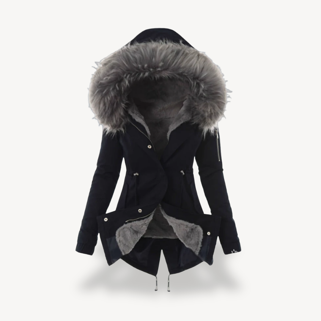 Stilla | Dame med pelsfor vinter parka