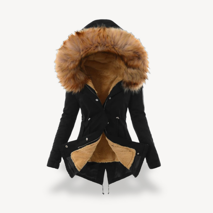 Stilla | Dame med pelsfor vinter parka