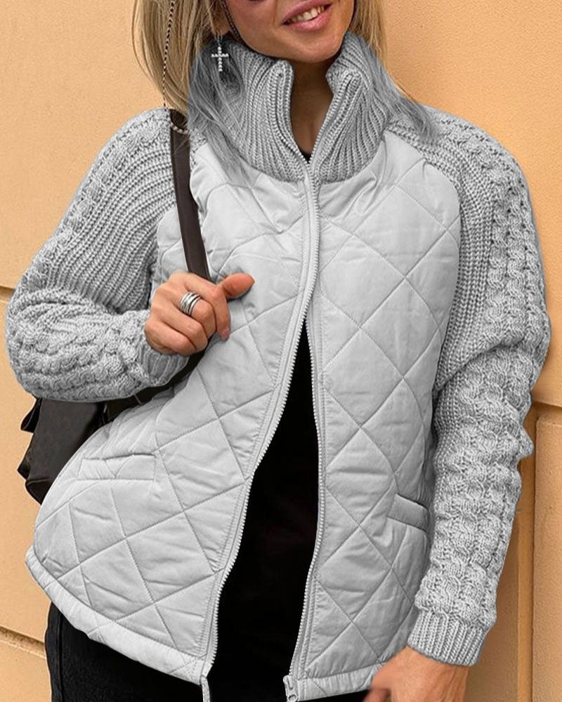 Stilla | Fleece Strikjakke