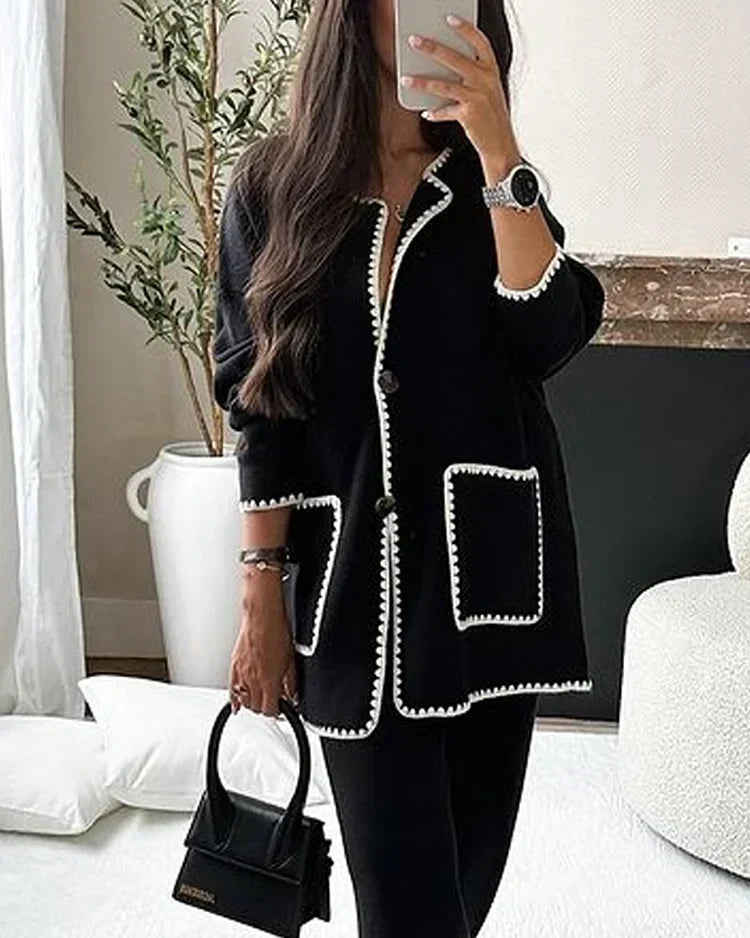 Stilla | Elegant Cardigan Dame med Knaplukning til Enhver Lejlighed