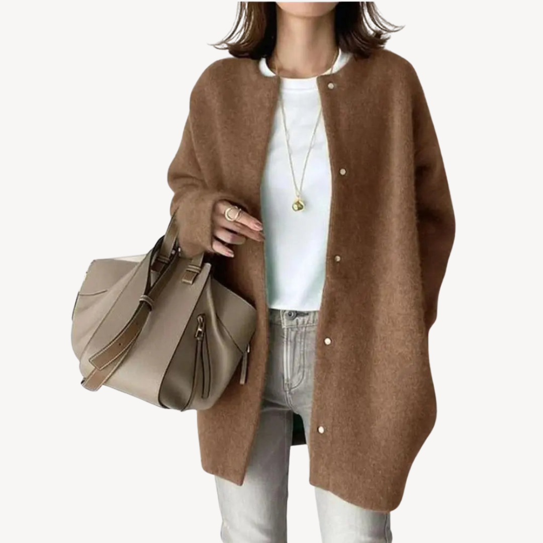 Stilla | Button-Down Uldcardigan til damer