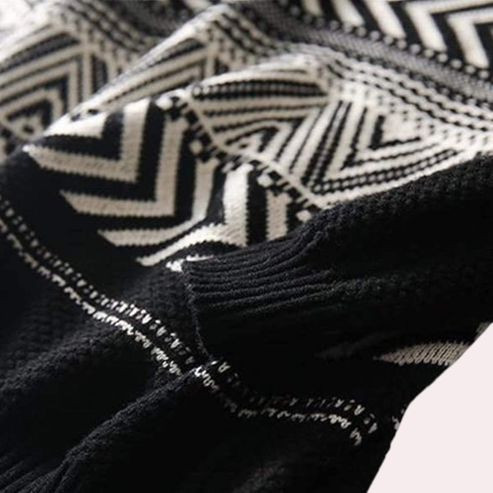 Stilla | Moderne Sweater med Høj Krave til Damer