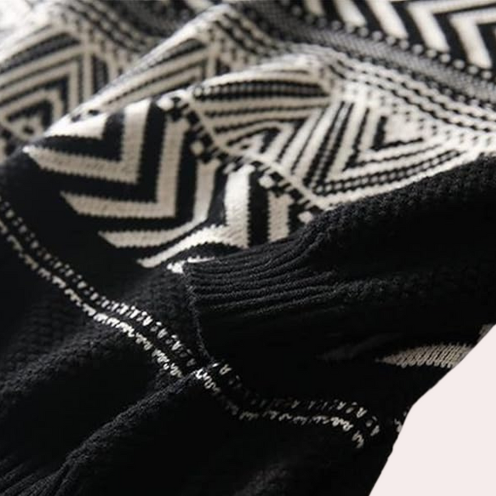 Stilla | Moderne Sweater med Høj Krave til Damer