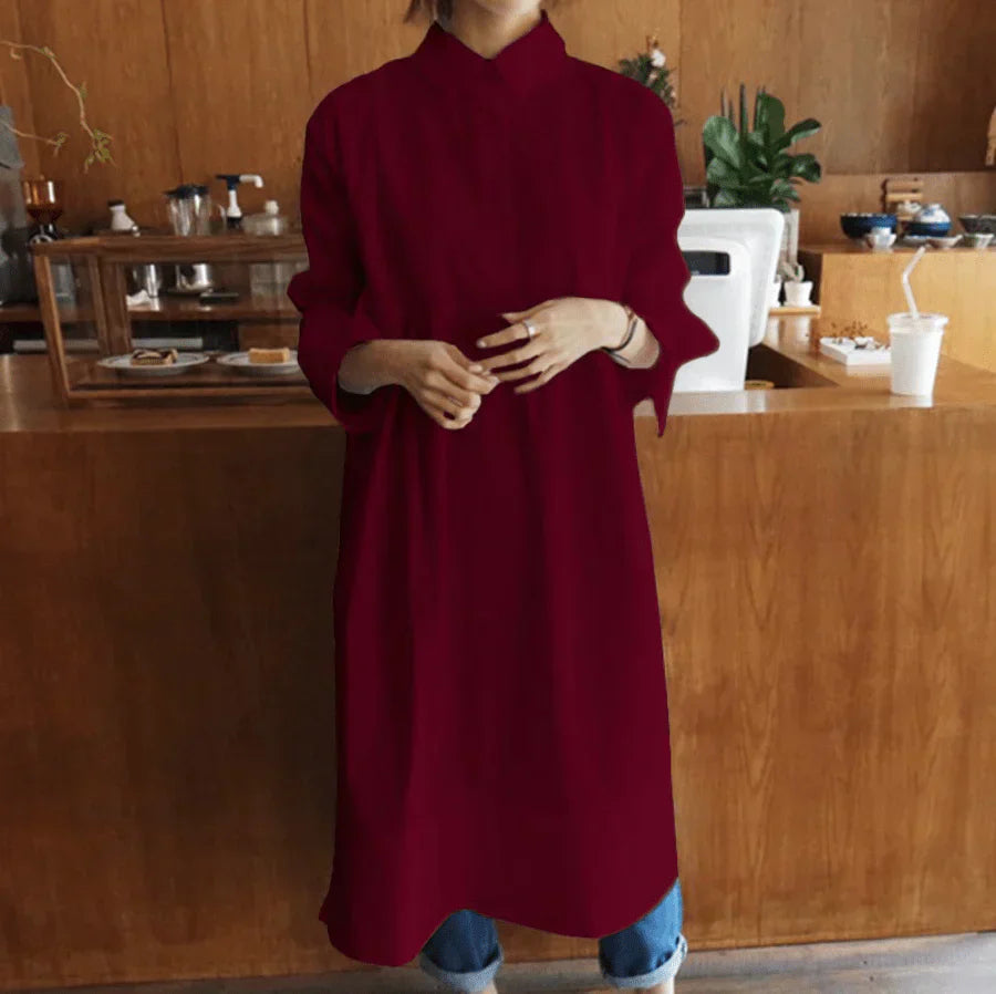 Stilla | Oversized Skjorte Kjole