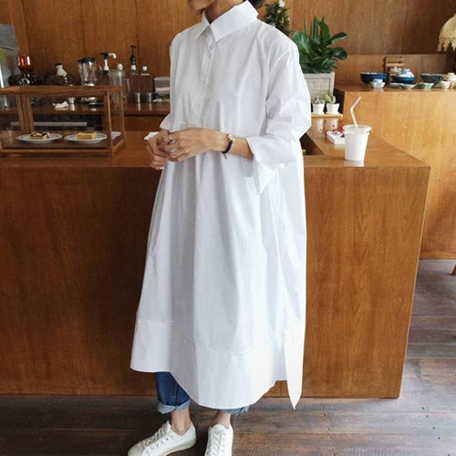 Stilla | Oversized Skjorte Kjole