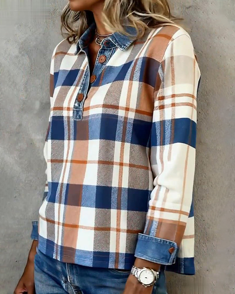 Stilla | Lækker Denim Patchwork Ternet