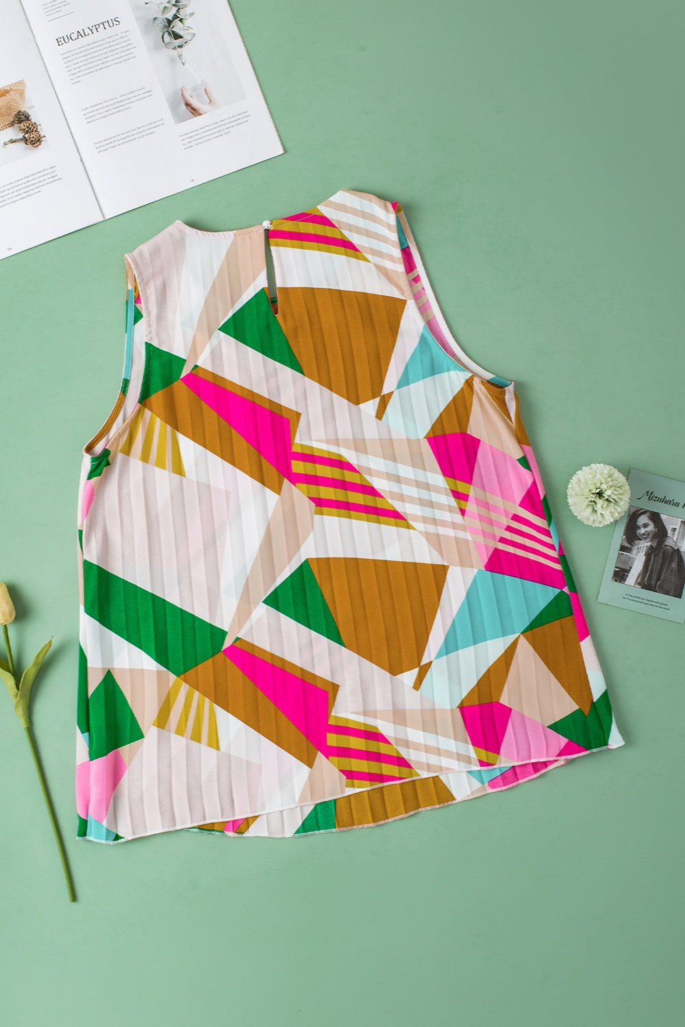 Stilla | Block Rund Hals Tank