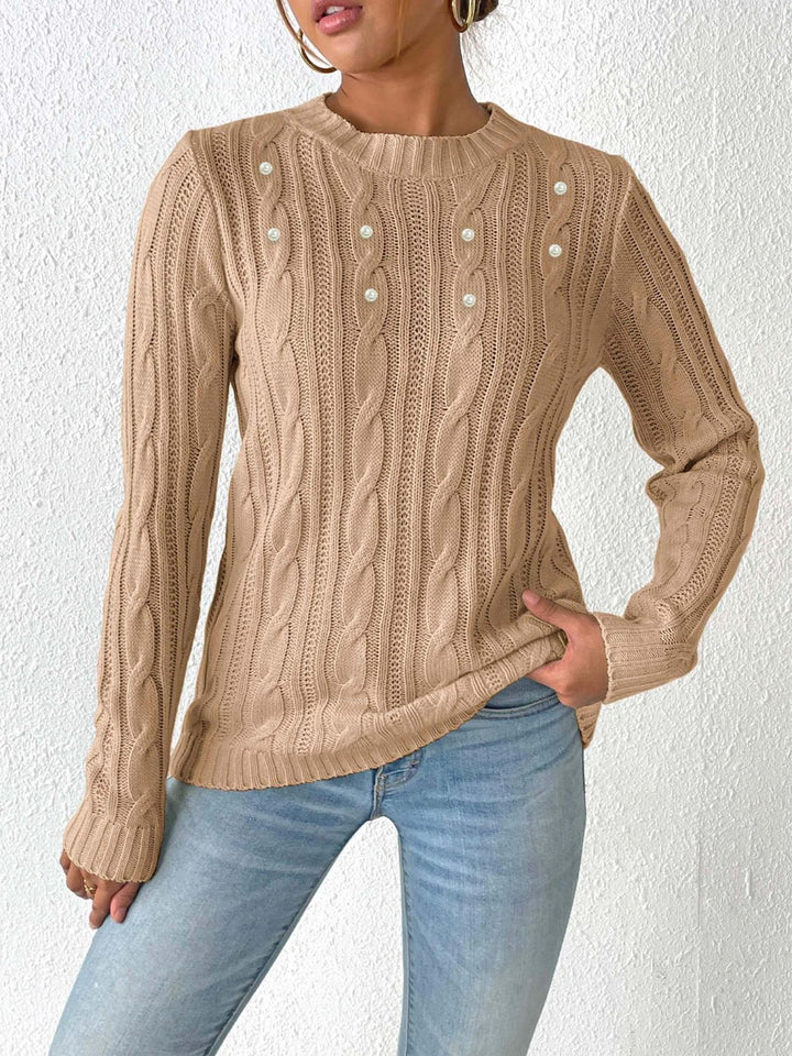 Stilla | Eksklusiv pullover med fletninger