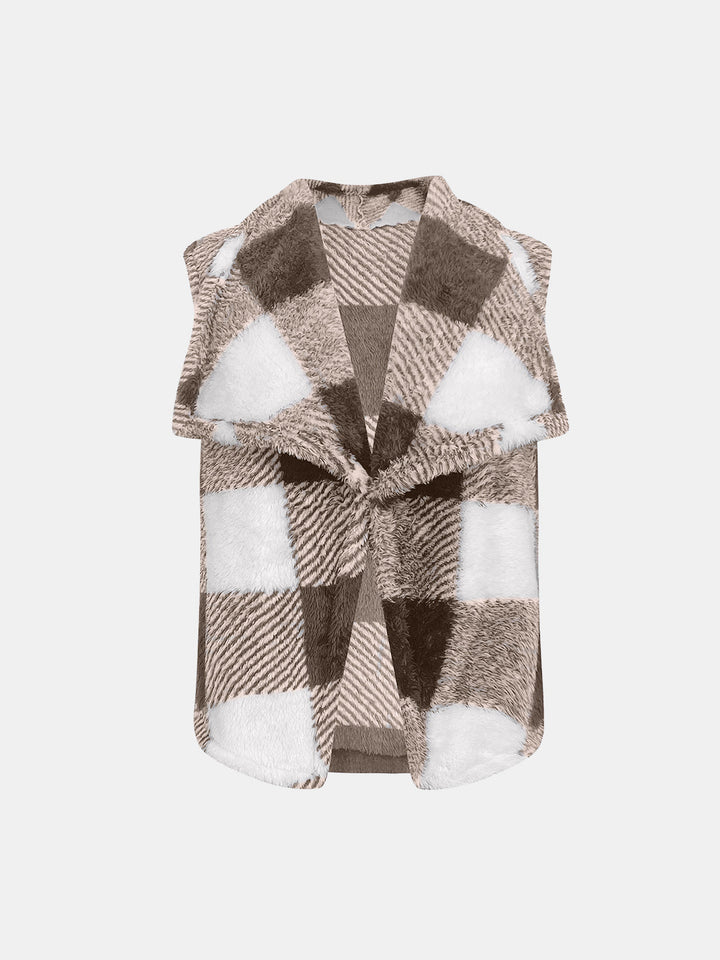 Stilla | Vest Med Rutelefane Åben Foran