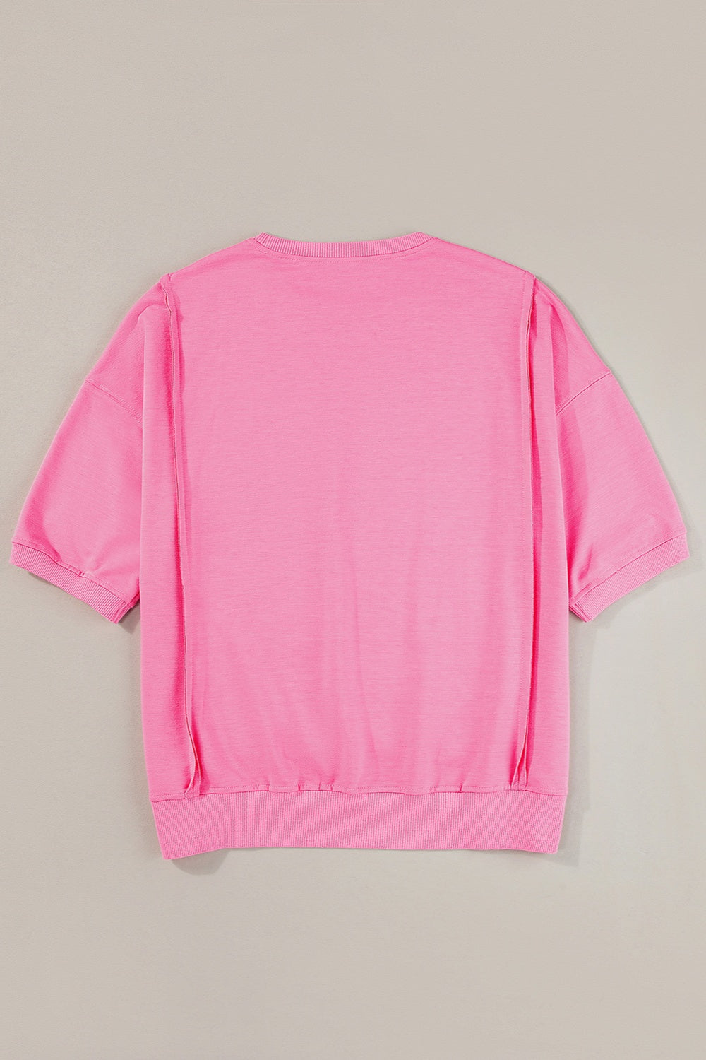 Stilla | V Hals Halv Ærme Slids T-Shirt