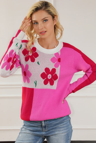 Stilla | Rund Hals Faldet Skulder Sweater