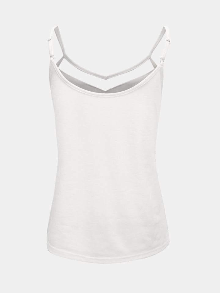 Stilla | Størrelse V-Hals Spaghetti Strop Cami