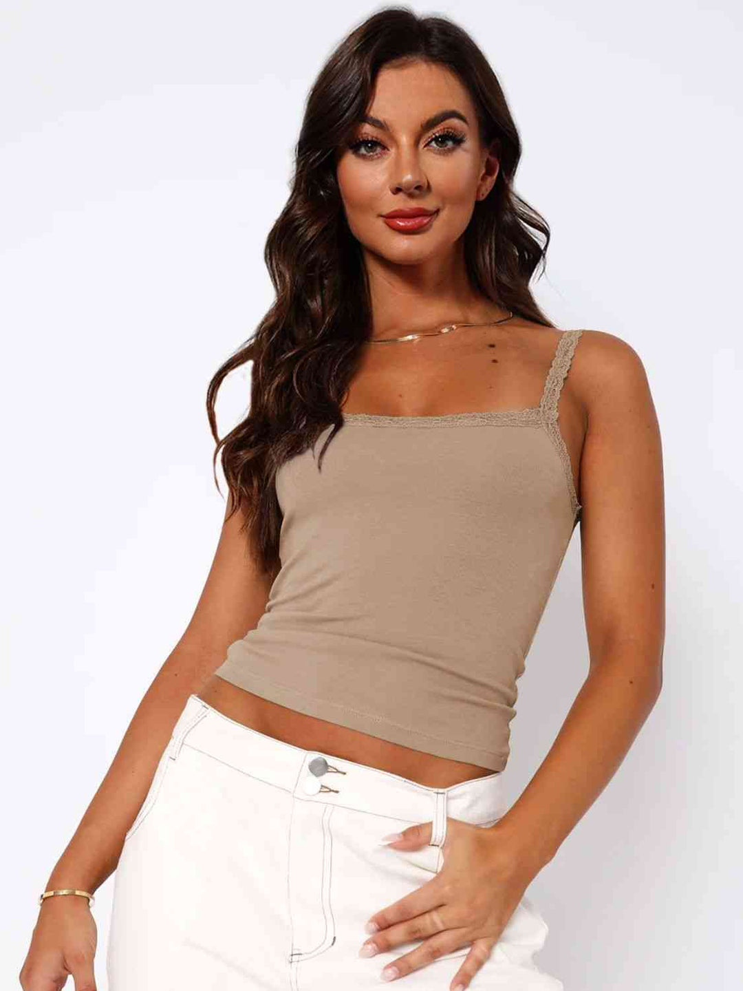 Stilla | Trim Straight Neck Cami