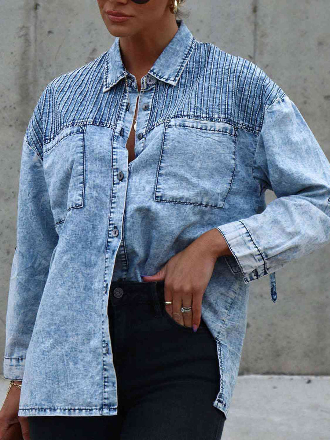 Stilla | Front Krave Denim Jakke