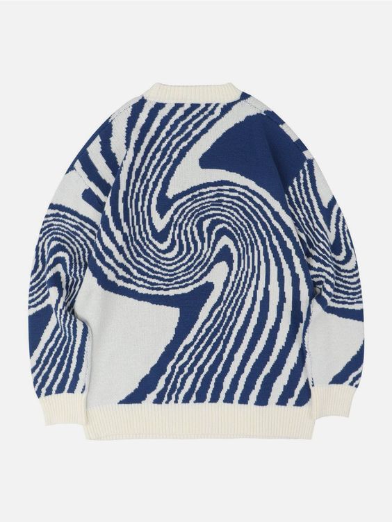 Stilla | Virvelmønster-trøje til trendy outfits