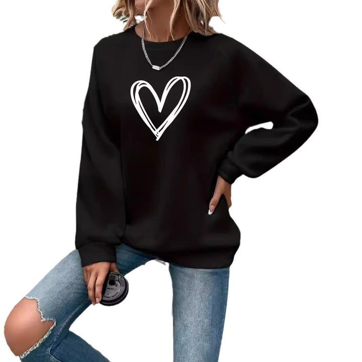 Stilla | Print Rundhals-Langærmet Sweatshirt
