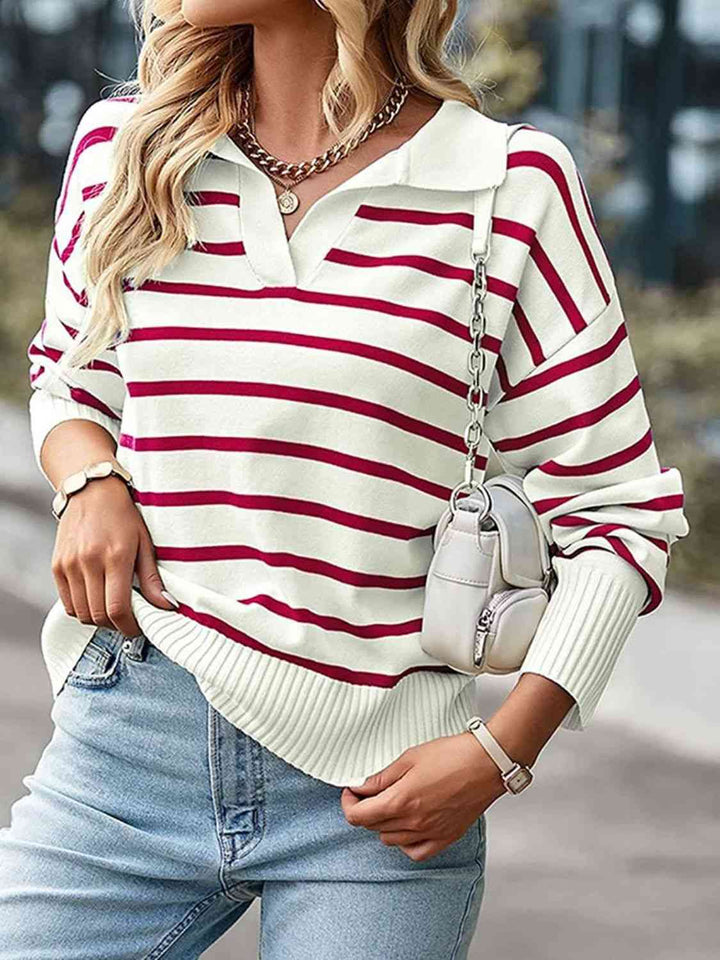 Stilla | Kravehals Strik Top