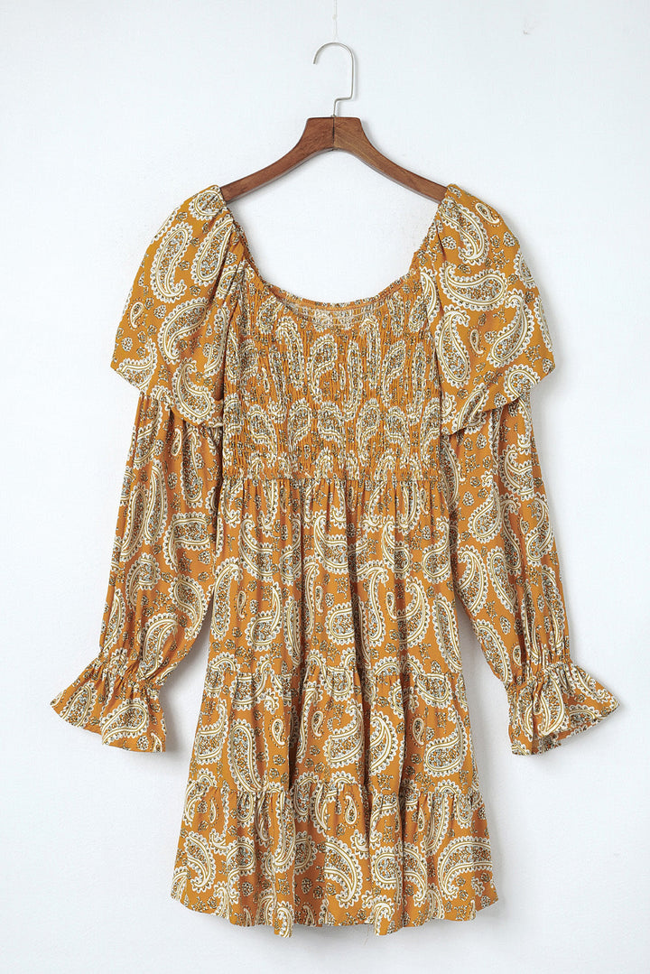 Stilla | Flounce Sleeve Dress