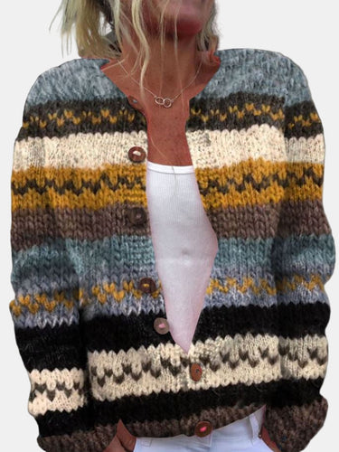 Stilla | Farvet Cardigan