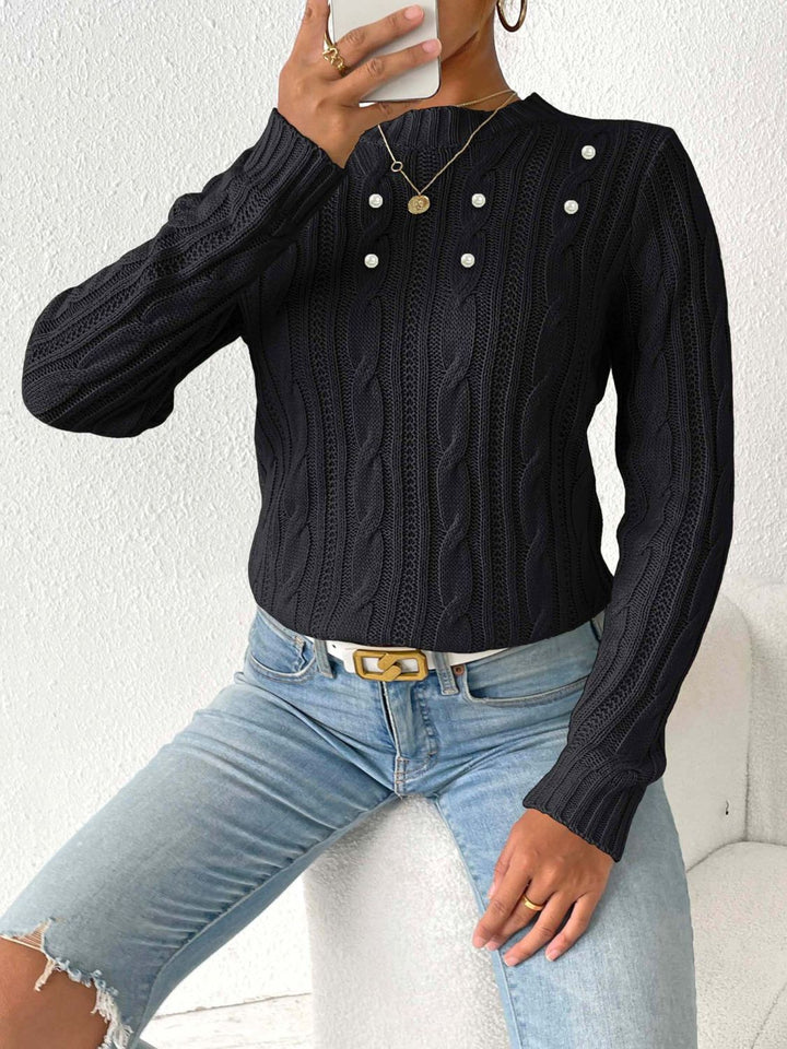 Stilla | Eksklusiv pullover med fletninger