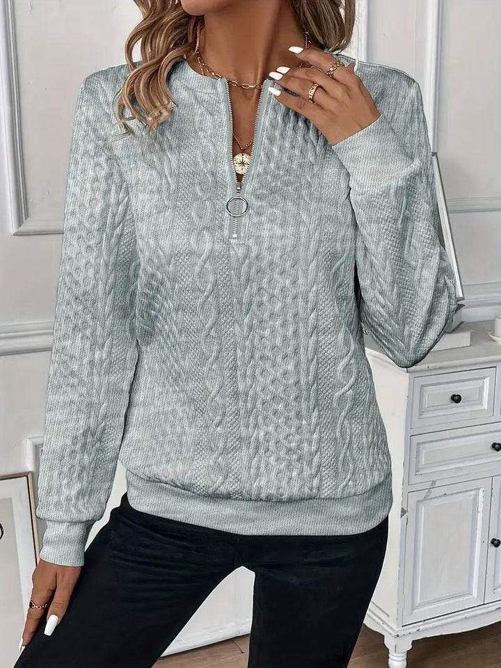 Stilla | Quilted Fritids sweatshirt