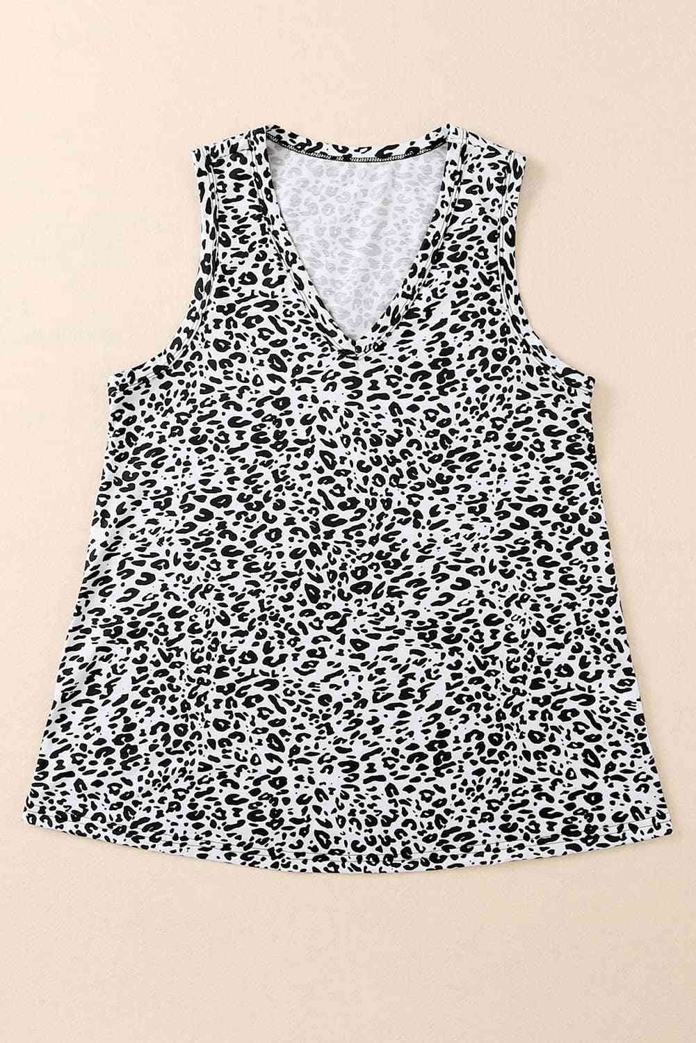 Stilla | Print V-hals Tank