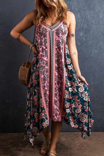 Stilla | V-hals Midi Cami Kjole