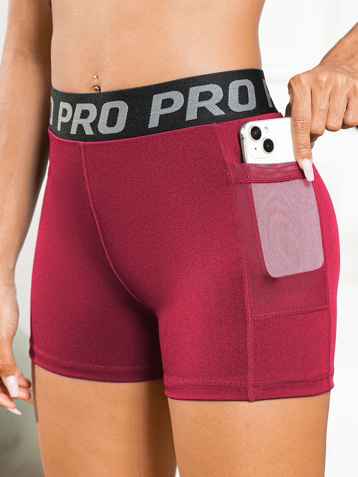 Stilla | Talje Active Shorts med Lommer