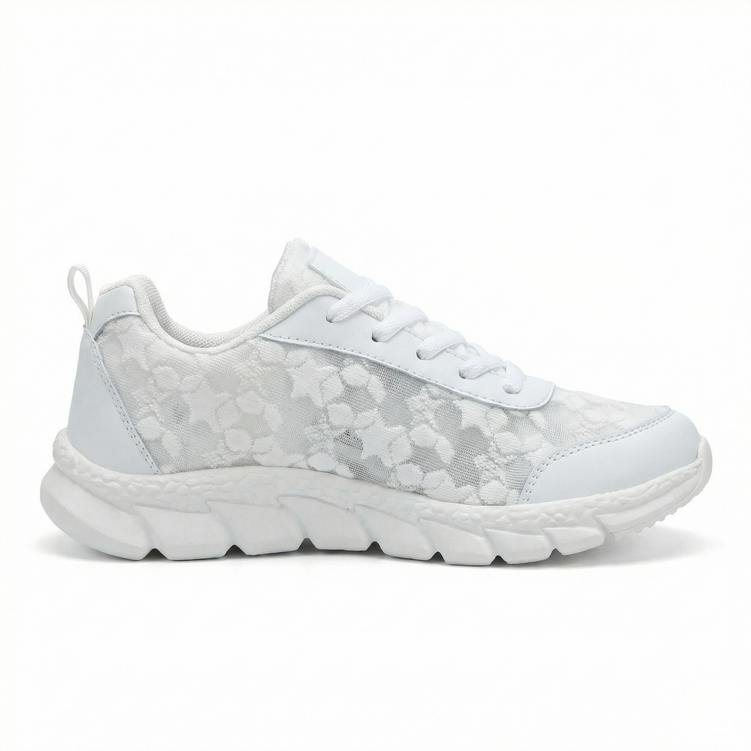 Dame ortopædiske sneakers med svangs støtte & slip-on Skovae