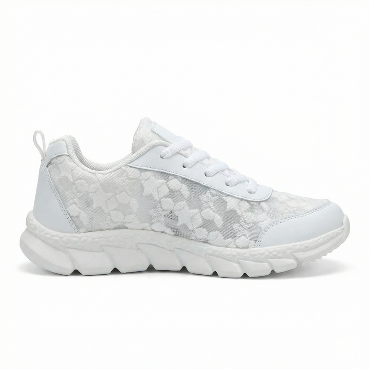 Dame ortopædiske sneakers med svangs støtte & slip-on Skovae