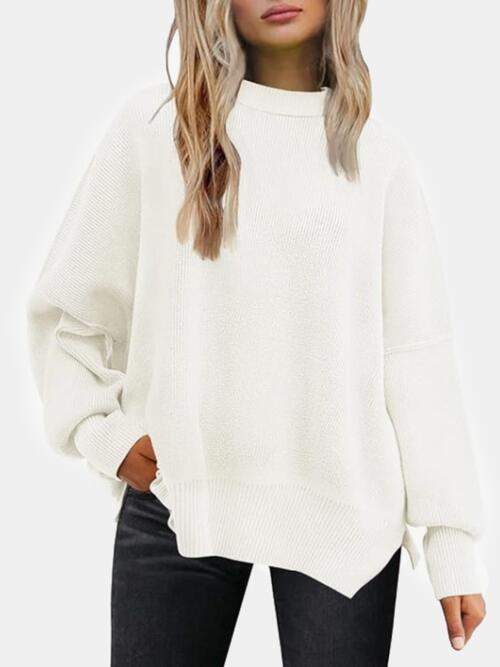 Stilla | Hals Drop Skulderslids Sweater