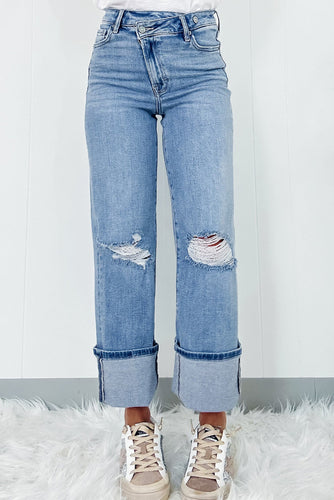 Stilla | Strakke Jeans med Lommer