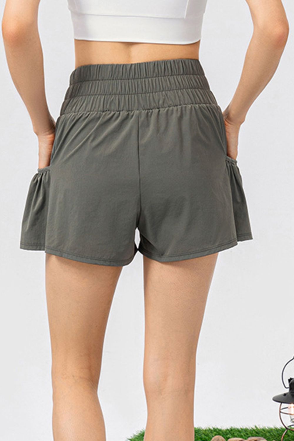 Stilla | Talje Lomme Active Shorts