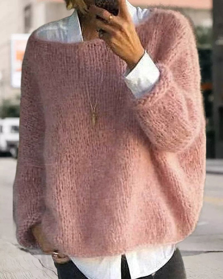 Stilla | Tidssvarende Rundhalset Pullover
