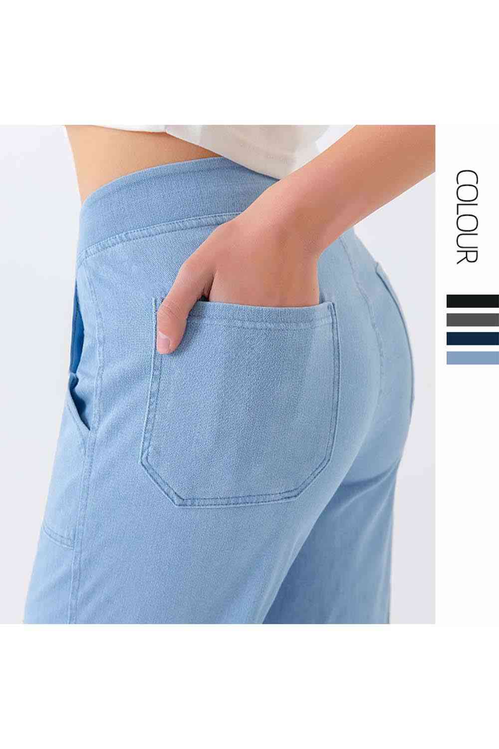 Stilla | Pocketed Lange Jeans