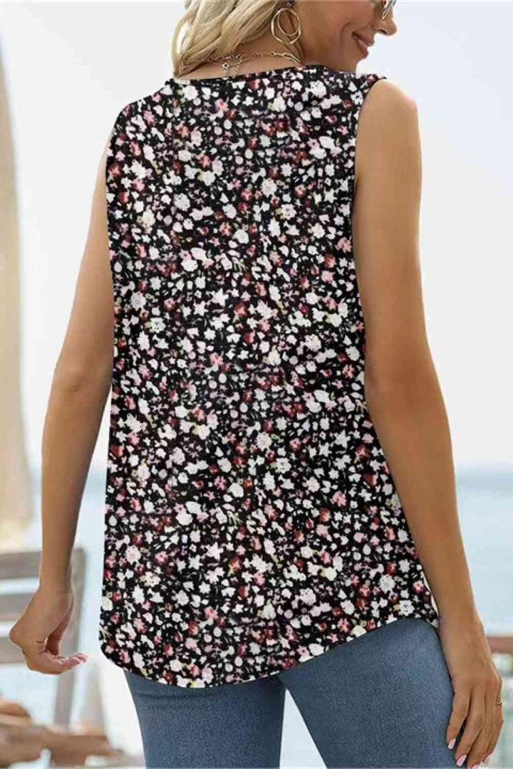 Stilla | Square Hals Buet Kant Tank
