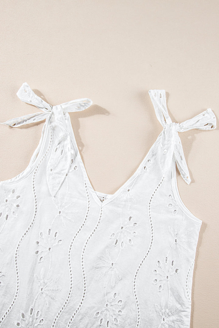 Stilla | Skulder V-hals tanktop