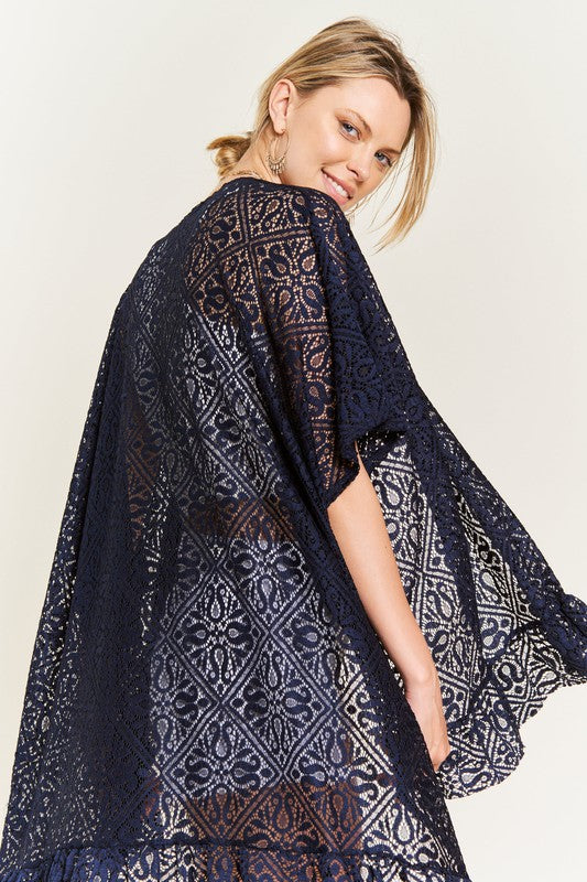 Stilla | Over Size Ruffle Kimono