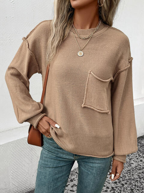 Stilla | Sømløs Rund Hals Sweater