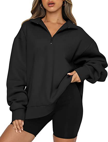 Stilla | Sweatshirt med Krave til Kvinder